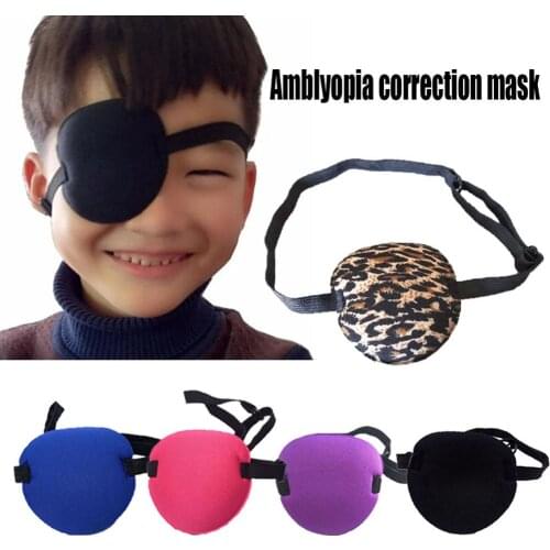 Excellent Quality Medical Use Concave Eye Patch Goggles Foam Groove Washable Eyeshades Adjustable Strap 4 Colors Eyes Protector