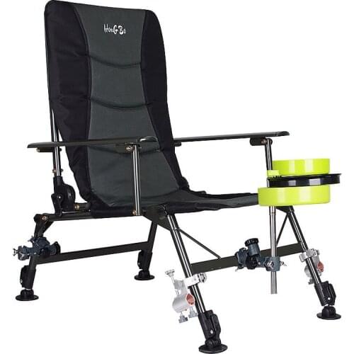 Portable Folding Camping Chair Adjustable Backrest Loungers for Outdoor Fishing Picnic Beach Foldable Relaxation Chair