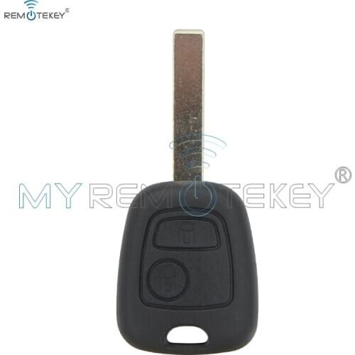 Remtekey Remote key shell for citroen peugeot 2 button HU83