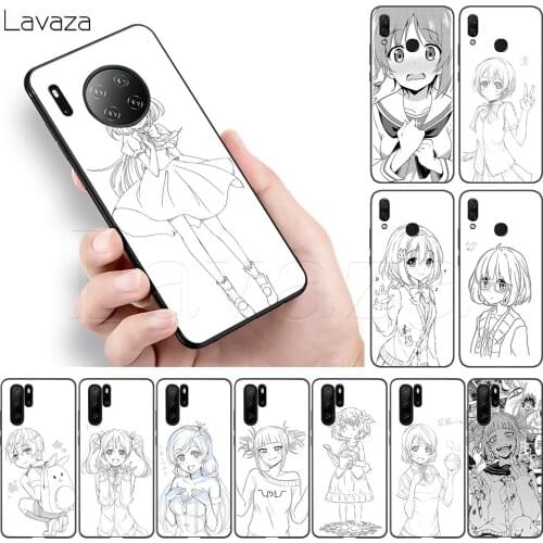 Lavaza Anime girl cartoon japan Soft Silicone Case for Honor Note 6A 7A 7X 8A 8X 8C 9 9X 10 20 20S 9A 10X Y6P Pro Lite