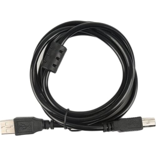 High Quality 1PC Black USB 2.0 Printer Cable Cord Type A Male To B Male Plug Computer Computer Cables Connector Line