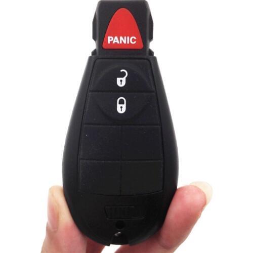 1pcs,For Jeep 2+1/3 Buttons Remote Car Key Shell with blade for Chrysler,Key Case for Do-dge