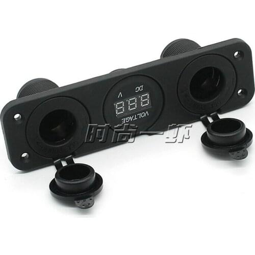 20Pcs/Lot CS-320A1 12V Dual Car Cigarette Lighter Socket Dual USB Adapter Charger Adapters