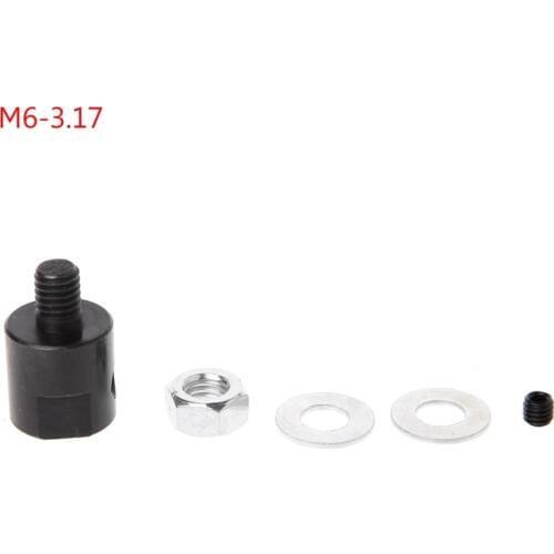 3.17/4/5/6/8mm Axle Motor Shaft Coupler Sleeve Saw Blade Coupling Chuck Adapter