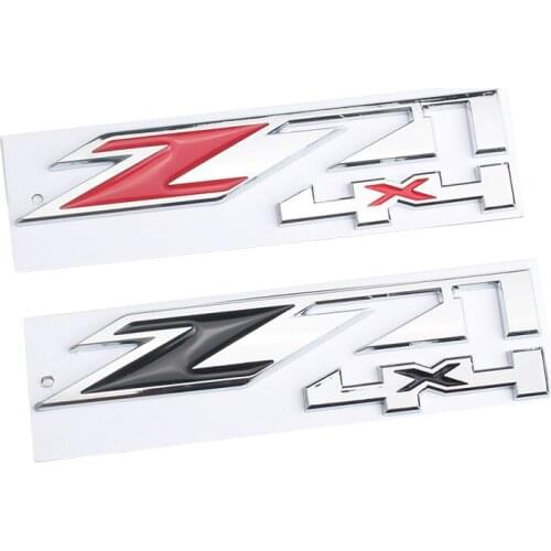 1 Pcs 3D ABS Z71 4X4 Car Stickers Emblem Badge For Jeep BMW Ford Lifan Nissan Mazda Audi VW Honda Car Lada Kia Chevrolet DS