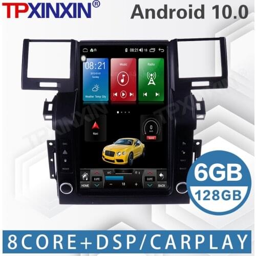 6+128G For Land Rover Range Rover Sport 2005 - 2009 Android Tesla 12.1'' Car Radio Multimedia player GPS Navigation Carplay