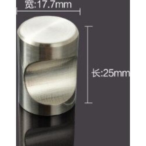 A1 Furniture accessories Space aluminum alloy clothes Cabinet Door Drawer furniture hardware round black single hole small