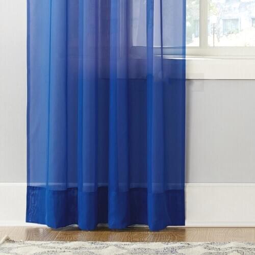 American New Arrival Solid Sheer All-match Curtains Tulle For Living Room Bedroom Window Screening Yarn Window Panel