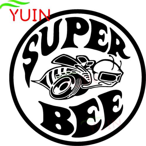 Super Bee So Cool Car Sticker Fashion Customized Cars Accessories Waterproof Decals PVC Decoration Sunscreen Exquisite Decal