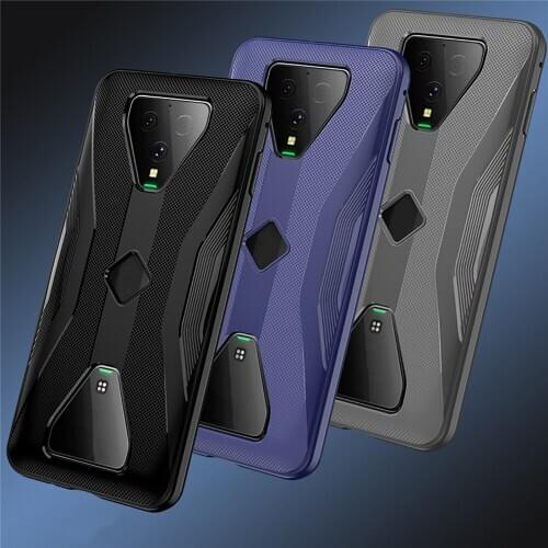 Phone Case for Black Shark 3 Game Phone 360 Degree Full Cover Protection Shockproof Cover Ultra-thin Soft Back Case Shell