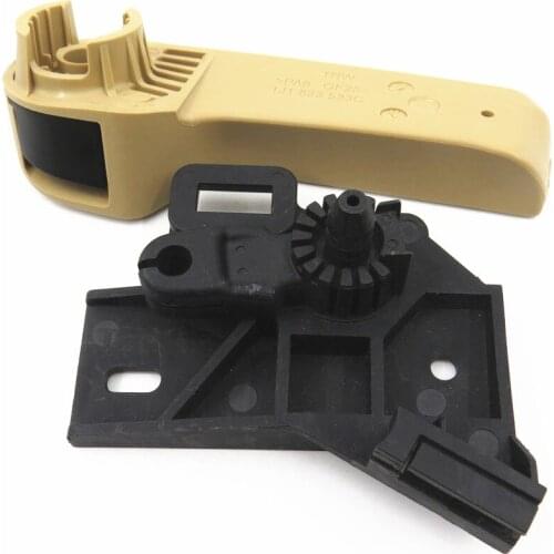 1 Set Engine Black Hood Latch Release Handle Bracket& Beige Lever for VW Passat Jetta Golf Beetle Octivia 6RD 823 633 1J1823533