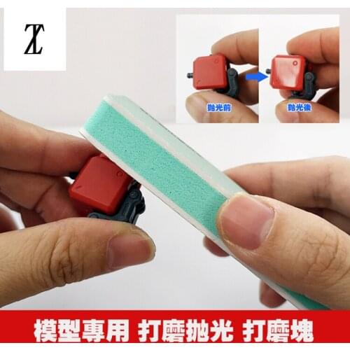 For Model Making Tools Gundom Transformation Tool Accessories SEN Sanding Double Sided Sponge