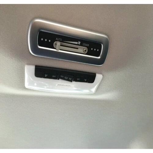 For Nissan Serena C27 2016 2017 2018 2019 ABS Car Rear Seat Air Conditioning Switch Knob Cover AC Control Decorative Accessories