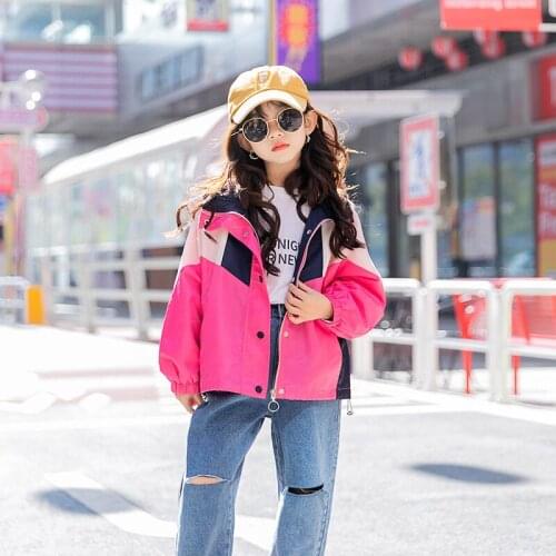 Fashion Children Spring Autumn Coats Girls Boys Jackets Girls Top Sports Outfits Toddler Teenage Children High Quality