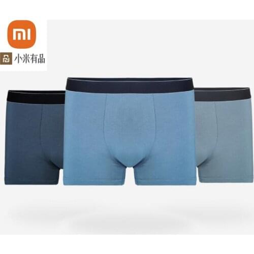 Xiaomi youpin silver ion 3A grade antibacterial underwear mens cool and breathable mens boxer briefs sexy underwear