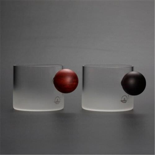 Transparent Glass Cup With the Special Handle Tea Drinkware Milk office Cups the Best birthday Gift with gift Box