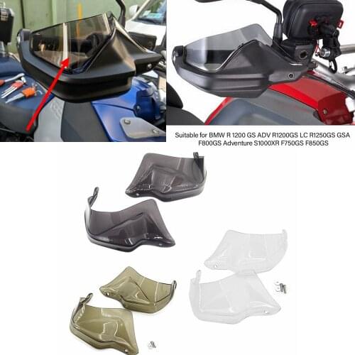 For BMW R1250GS/ADV LC R1200GS LC F850GS F800GS Adventure S1000XR F750GS ADV Handguard Hand shield Guard Protector Windshield