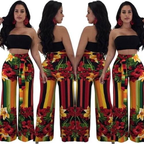 Zoctuo Women Suits 2020 Womens Print Casual Two-Piece Suit Pants Fit Party Sets Women Two-piece Set