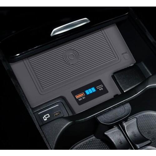 15W car QI wireless charging phone charger fast charging holder for Mercedes Benz CLA GLA W177 W247 W188 AMG A35L GLB A B Class