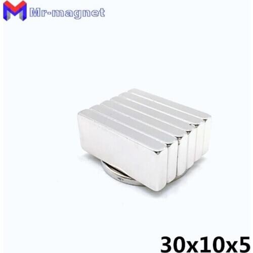 50pcs 30x10x5mm neo neodymium magnet 30x10x5, 30*10*5 NdFeB magnet 30*10*5mm, 30mm x 10mm x 5mm magnets 30mmx10mmx5mm