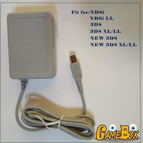 Travel AC Wall Home Charger Power Adapter Cord forNDSI/NDSIXL/3DS/3DSXL/New 3DS/New 3DS XL AC Power Adapter ForNDSI console