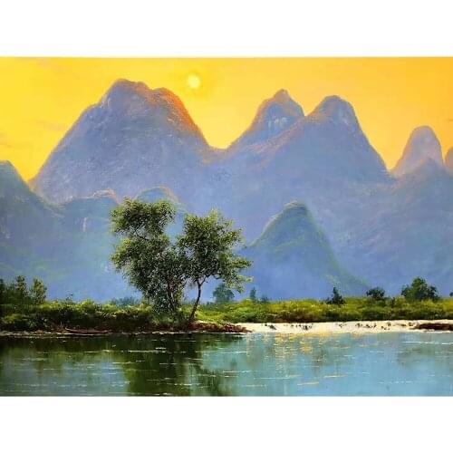 Diamond Painting Animal Rhinestones Pictures Diamond Embroidery Landscape Diamond Mosaic Christmas Decorations