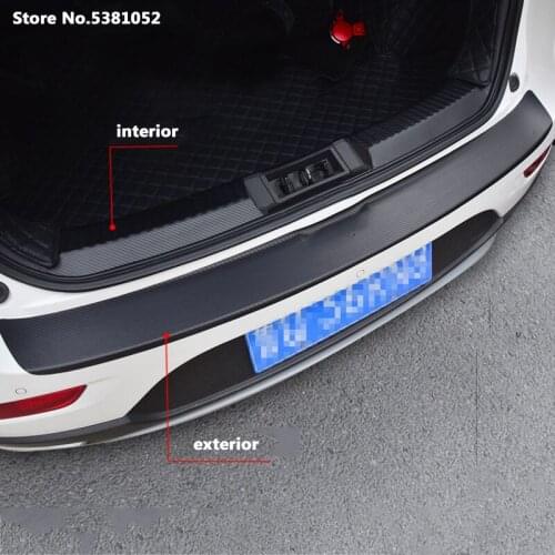 Car Rearguards Rear Bumper Trunk Trim For Mazda cx-5 cx5 2017 2018 2019 2020 Bumper Pedal Exterior Interior Interior Accessories