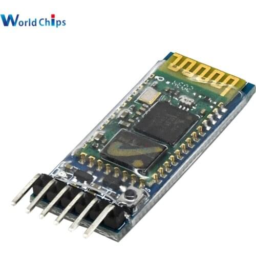 HC-05 HC05 Wireless Module For Arduino Serial 6 Pin Bluetooth RF Receiver Transceiver Module RS232 Master Slave 3.3V