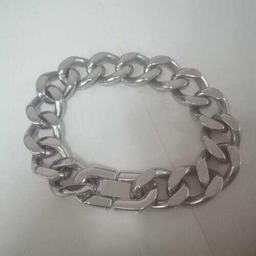 11mm/ 15mm wide Fashion New design Stainless Steel Curb Chain Link Bracelet Fashion Gifts Jewelry