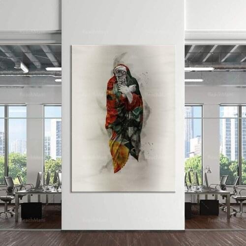 Zeus Art Déco, Décoration Murale, Art Déco Image Salon Décoration de La Maison Mur Art Toile Peinture