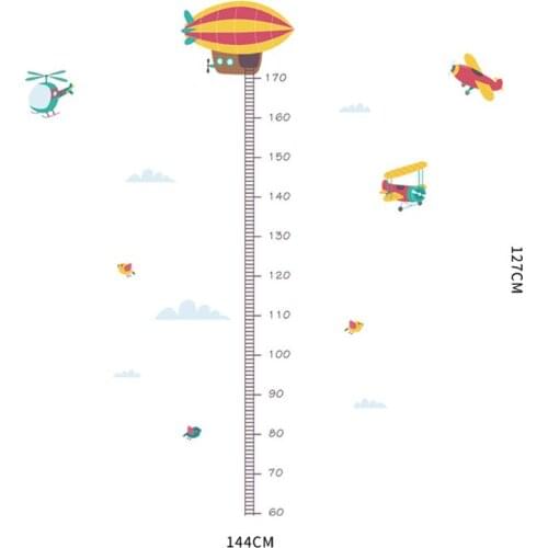 PVC childrens height wall stickers cartoon measure height ruler wall stickers kindergarten childrens room decoration 30*90cm