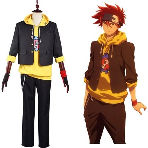 SK8 the Infinity Reki Cosplay Costume Coat Pants Outfits Halloween Carnival Suit