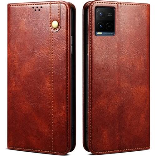 Retro Wallet Leather Case for Vivo Y31 2021 Luxury Flip Card Case Vivo Y51 Y 51 2020 Magnet Stand Cover for Vivo Y31 Y51 Coques