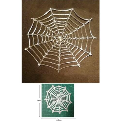 Metal cutting dies cut die mold Halloween dies spider web Scrapbooking dies paper craft knife mould blade punch stencils dies