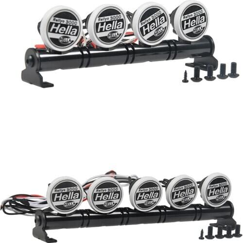 Multi-Function Bright LED Light Lamp Bar for 1/10 RC Crawler Traxxas TRX-4 TRX4 SCX10 RC Crawler RC Car