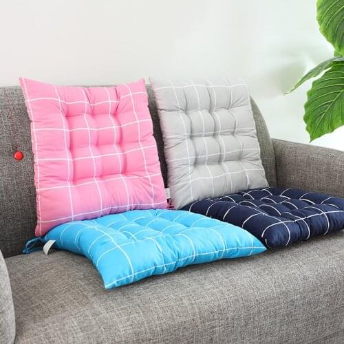 Soft Square Cushion Back Support Chair Cushions Thicken Seat Pad Student Office Cotton Decorative Sofa Pillow Chair Cushion