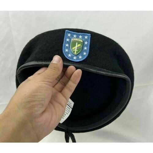 New US Army Infantry Regiment Wool Beret Airborne Command Division Military Hat Military Cap