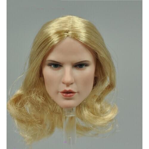 Alert Line boundary line 1/6 AL100026 North African female officer blonde female head sculpt in stock