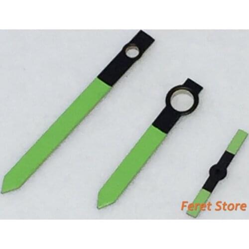 Parnis Green Watch Hands Fit ETA 6497 6498 Seagull ST36 Movement