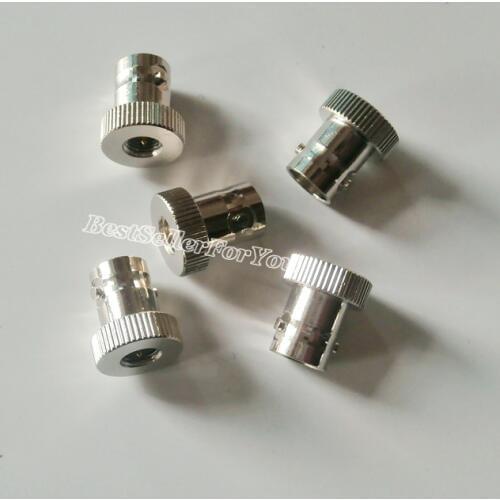 1Pcs New BNC female jack to SMA male plug RF connector straight Adapter Nickle plating
