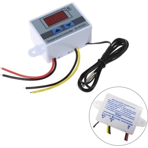 Pet Reptile Thermostat High-precision Temperature Switch Microcomputer Digital Display Hatching Controller 0.1 Degrees