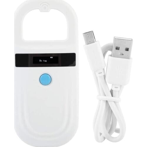 134.2khz RFID Pet Scanner Animal Pet ID Reader Chip Transponder USB RFID Handheld Microchip Reader Scanner For Dog Cats Horse