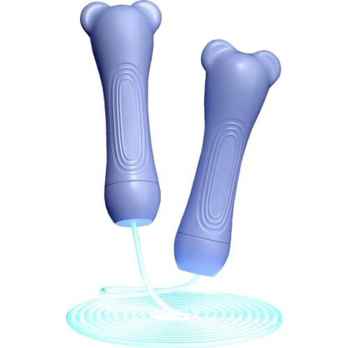 LED Jump Ropes Sports Fitness Body Building Skipping Rope Adults Teenagers Child Glowing Rope Jumping Portable Fitness Equipment