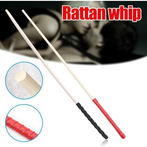 24" Pliable Rattan Caning Canes Whip Riding Crop Horse Training Tools Whips Halloween Costume BDSM Accessory Dropshipping --01