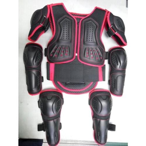 Universal For Height 0.8-1.7M Youth Child Latka ребёнок Kids Body Protector Vest Armor Motocross Elbow Knee Protection gear