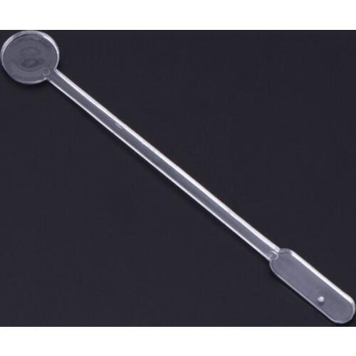 10pcs Plastic Transparent Mix Stick Rod Epoxy Resin DIY Tools Cosmetic Spatulas