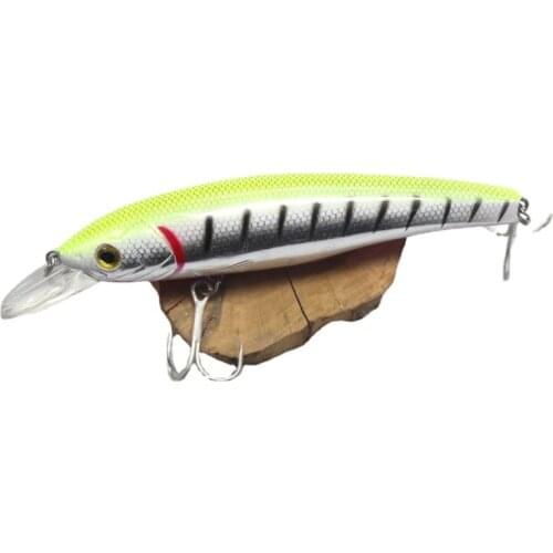 2PCS 14cm/30.5g Special OfferMesh Minnow ABS Plastic Hard Bait PVC Paper Box Packaging with Blood Slot Hook Beads