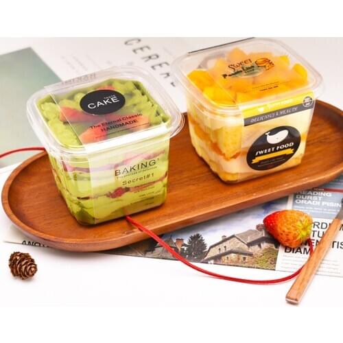 20pcs Clear Cup Cake Box Transparent Clear Boxes For Packaging Packing Boxes Baking Muffin Boxes Cupcake Boxes