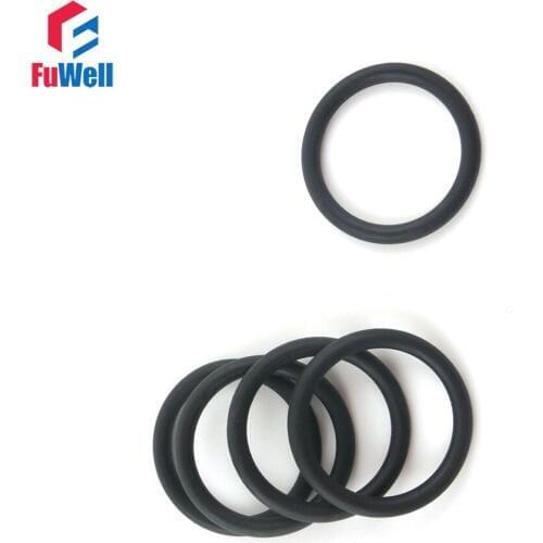 200pcs Black Nitrile Rubber O Ring Seal 1.5mm CS O Type Ring Seal 31/32/33/34/35/38/40/42/46/48mm OD NBR O Ring Sealing Gaskets