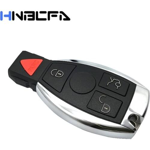 3+1/4 Button Replacement Smart Remote Control Car Key Shell Benz A B C E S Class W203 W204 W205 W210 W211 W212 W221 W222